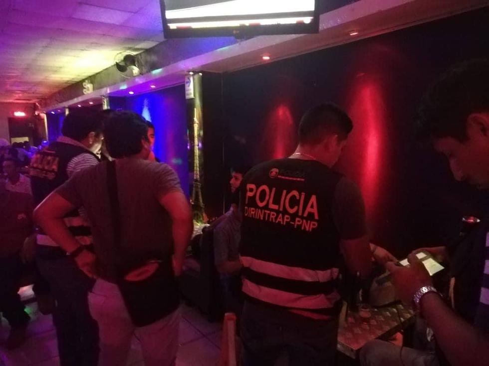 Rescatan a venezolanas de explotación sexual en 'night club' de SJL. (PNP)
