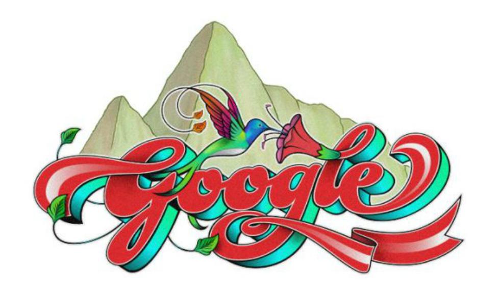 Este es el doodle que elaboró para Google. (Elliot Túpac/Facebook)