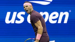 Nadal, adolorido y todo, venció a Fognini y se instaló en tercera ronda del US Open