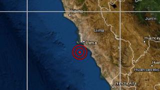 Sismo de magnitud 3,8 se reportó en el Callao
