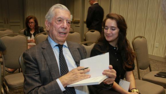 Mario Vargas Llosa participó en festival literario en Estados Unidos. (Gary Fountain)