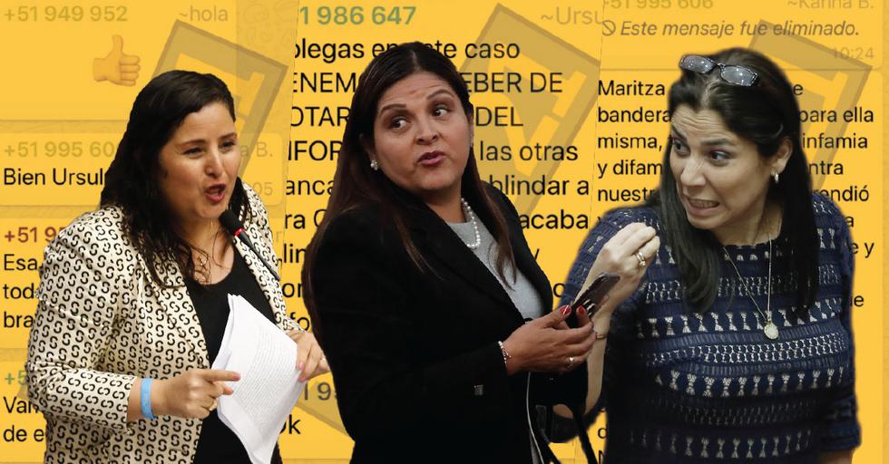 Los legisladores fujimoristas tenían un chat en Whatsapp llamado 'La Botica'. (Perú21)