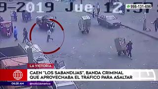 Capturan a “Los sabandijas” que asaltaban en avenidas aprovechando la congestión vehicular