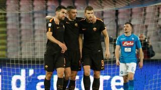 Roma derrotó 4-2 al Napoli por la Serie A [VIDEO]