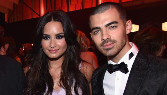 Demi Lovato no lo dudó y felicitó a su ex, Joe Jonas, por su compromiso (Getty Images)