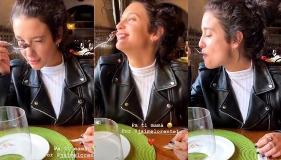 La actriz María Pedraza compartió un video junto a Jaime Lorente donde revelan que "rompieron la dieta". (Foto: Captura de Instagram)