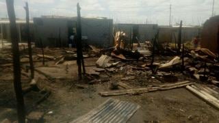 Incendio consume siete viviendas en Sechura