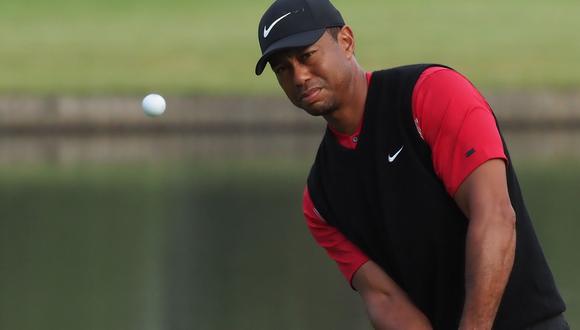 Tiger Woods sufre accidente automovilístico y resulta herido. (Foto: AFP)