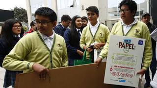 Lanzan campaña escolar de reciclaje ‘Ecolegio, tu acción tiene eco’ por una noble causa [VIDEO]