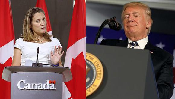 La&nbsp;canciller de Canadá, Chrystia Freeland, había reiterado el viernes que "estaba al alcance" un acuerdo que convenga a los tres socios del TLCAN. (Fotos: Reuters)<br><br>(Fotos: Reuters)