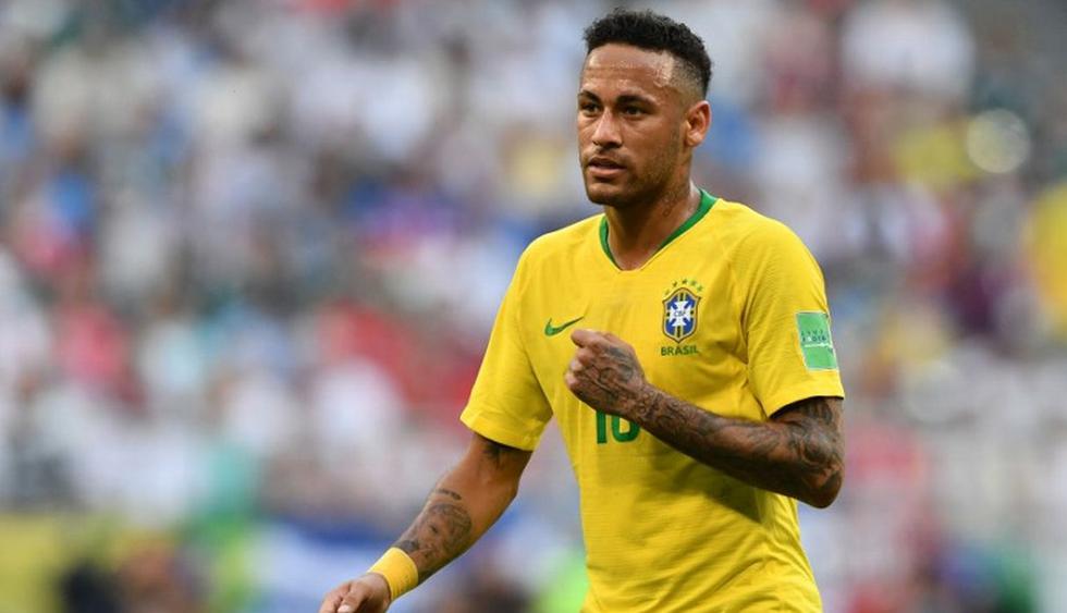 Neymar mandó un contundente mensaje. (AFP)