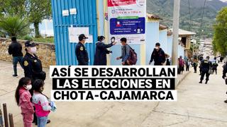 De esta manera se desarrollan las elecciones en Chota - Cajamarca