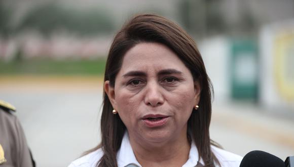 Rosa Gutiérrez señala que fue destituida de EsSalud luego de que despidiera a funcionario vinculado a corrupción. Foto: Andina.