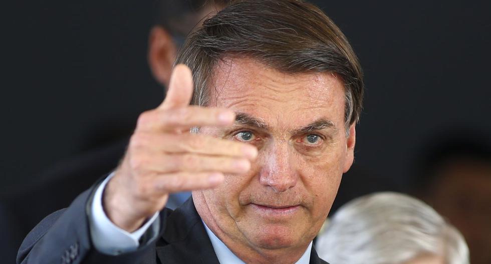 Jair Bolsonaro destituyó a Roberto Alvim por un "pronunciamiento infeliz" que hizo, en referencia a una emulación de un discurso nazi. (Foto: AFP)