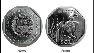Ponen en circulación moneda alusiva a la rana gigante del Titicaca