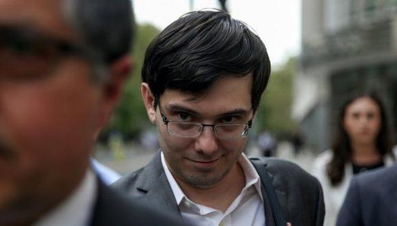 Shkreli se encontraba en libertad bajo fianza desde 2015. (Reuters)