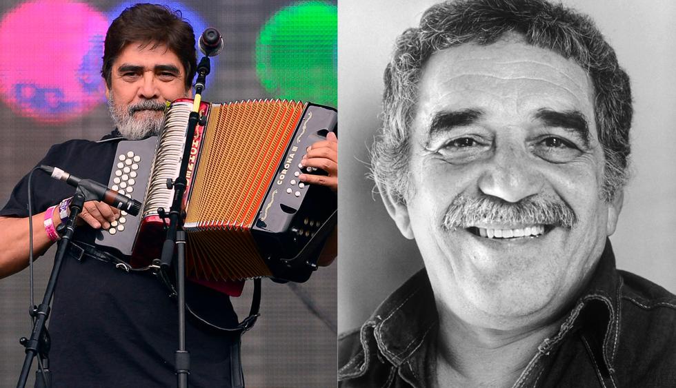 Gabriel García Márquez se dejó cautivar con el ritmo del cantautor mexicano (Foto: AFP)