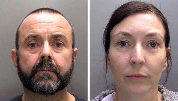 David y Julie Morris se conocieron en el 2016. Desde ese momento se volvieron intensamente sexuales y no tuvieron miedo de cometer delitos sexuales. (Foto: Policía de Merseyside)