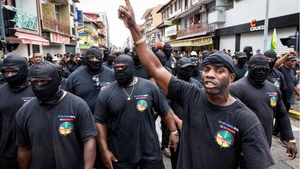 Guyana Francesa, un país olvidado en Sudamérica al borde de la explosión social. (AFP)