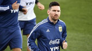 Lionel Messi fue la sensación en entrenamiento de la Selección Argentina en cancha del Real Madrid | FOTOS
