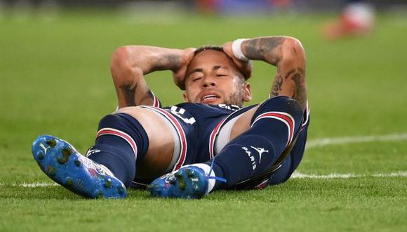 Neymar se perderá el resto del 2021 con PSG. (Foto: AFP)
