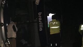 Un muerto y 20 heridos deja accidente de bus que tenía como destino Lima