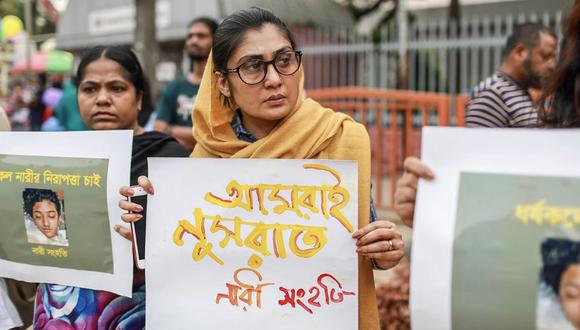 La primera ministra de Bangladesh prometió a toda la nación que perseguirían a las personas implicadas en el asesinato para que cumplan con la ley.  (Foto: AFP)