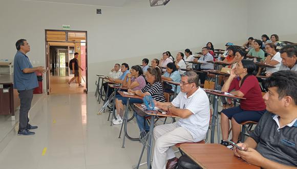 Fueron capacitado 430 docentes de los niveles inicial, primaria y secundaria. (Foto: Concytec)