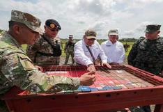 Loreto: Premier supervisó instalaciones militares en el Putumayo