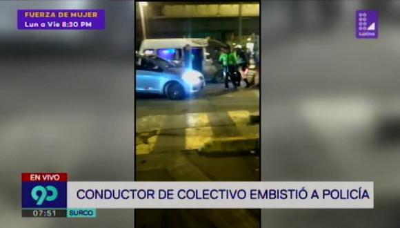 El atropello ocurrió en la cuadra 50 de la avenida Tomás Marsano, en Surco. (Latina)