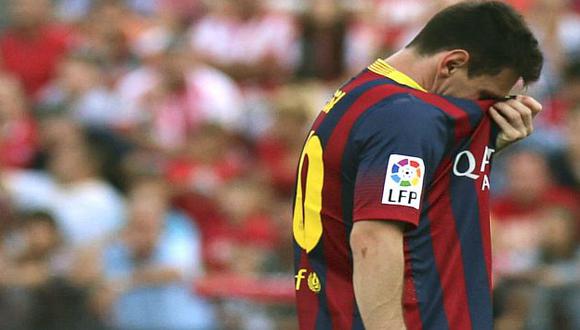 Messi preocupa al Barcelona y a la albiceleste. (EFE)