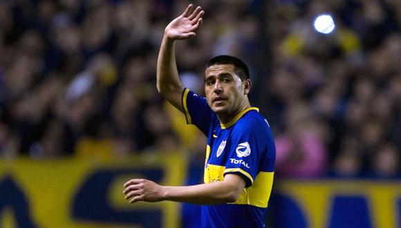 Juan Roman Riquelme anunció su retiro del fútbol tras 18 años de carrera. (AFP)