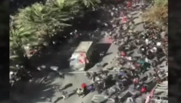 Gobierno de Chile confirmó hasta el momento 22 muertos en las protestas. (Foto: Captura de video)