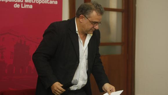 SIN PISO. Sus declaraciones a favor de la reelección de Villarán no tuvieron acogida en Frente Amplio. (Mario Zapata)
