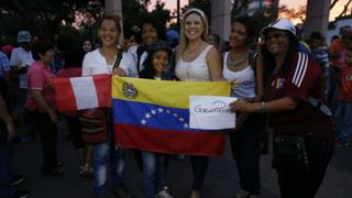 Venezolanos en Lima protestan contra gobierno de Nicolás Maduro