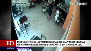 Carabayllo: delincuentes asaltan por segunda vez restaurante y se llevan las ganancias del día