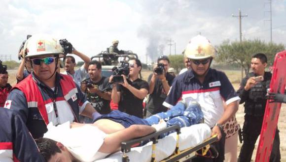 Los heridos fueron trasladados a los hospitales más cercanos. (Julio Loya/El Universal)