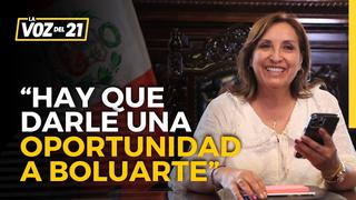 Marisol Pérez Tello: “Hay que darle una oportunidad a Boluarte”