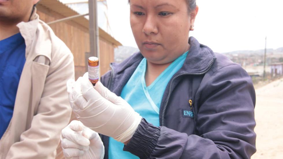 El Ministerio de Salud continúa con la campaña de vacunación contra el sarampión. (Foto: Minsa)