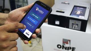 ONPE habilitó simulador de voto electrónico para practicar desde celulares