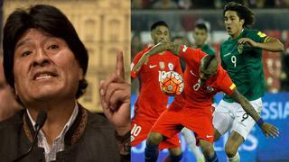 Evo Morales pidió que se sancione a la selección chilena por cánticos ofensivos en partido contra Bolivia