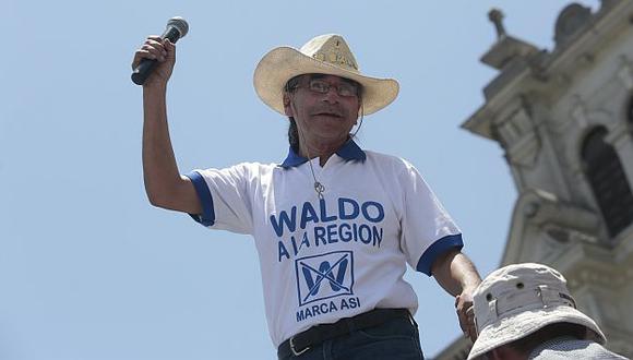 En compás de espera. Waldo Ríos próximamente asumiría la presidencia regional de Áncash. (Nancy Dueñas)