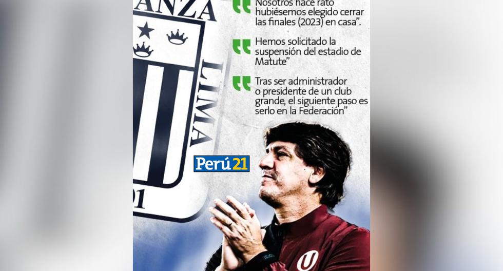Universitario vs Alianza Lima: Jean Ferrari gives a chair to the Blanquiazul fund |  Born Leader vs Anonymous |  League 1 |  game