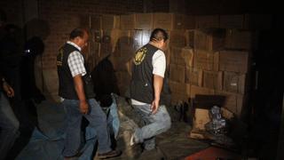 Carabayllo: Policía recuperó mercadería robada valorizada en S/.1 millón