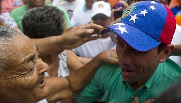La gorra de Capriles causa revuelo en Venezuela. (Reuters)