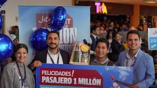 Aerolínea ultra low cost supera el millón de pasajeros antes de cumplir un año de operación en Perú