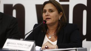 Marisol Pérez Tello cuestionó a procurador Amado Enco e indicó que ha sido "poco riguroso"