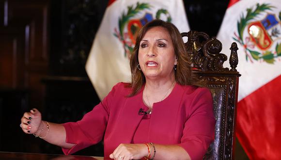 Presidenta Dina Boluarte anunció que se abrirán 16 escielas de la Policía a nivel nacional.(Foto: Presidencia)