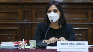 Patricia Juárez sobre vacancia: “Soy optimista, creo que muchos congresistas van a entrar en razón”