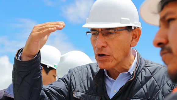 “Vamos a generar beneficios para esta región y el Perú, pero también para el área de influencia directa, específicamente del distrito de Chinchero”, señaló Vizcarra. (Foto: Presidencia de la República)